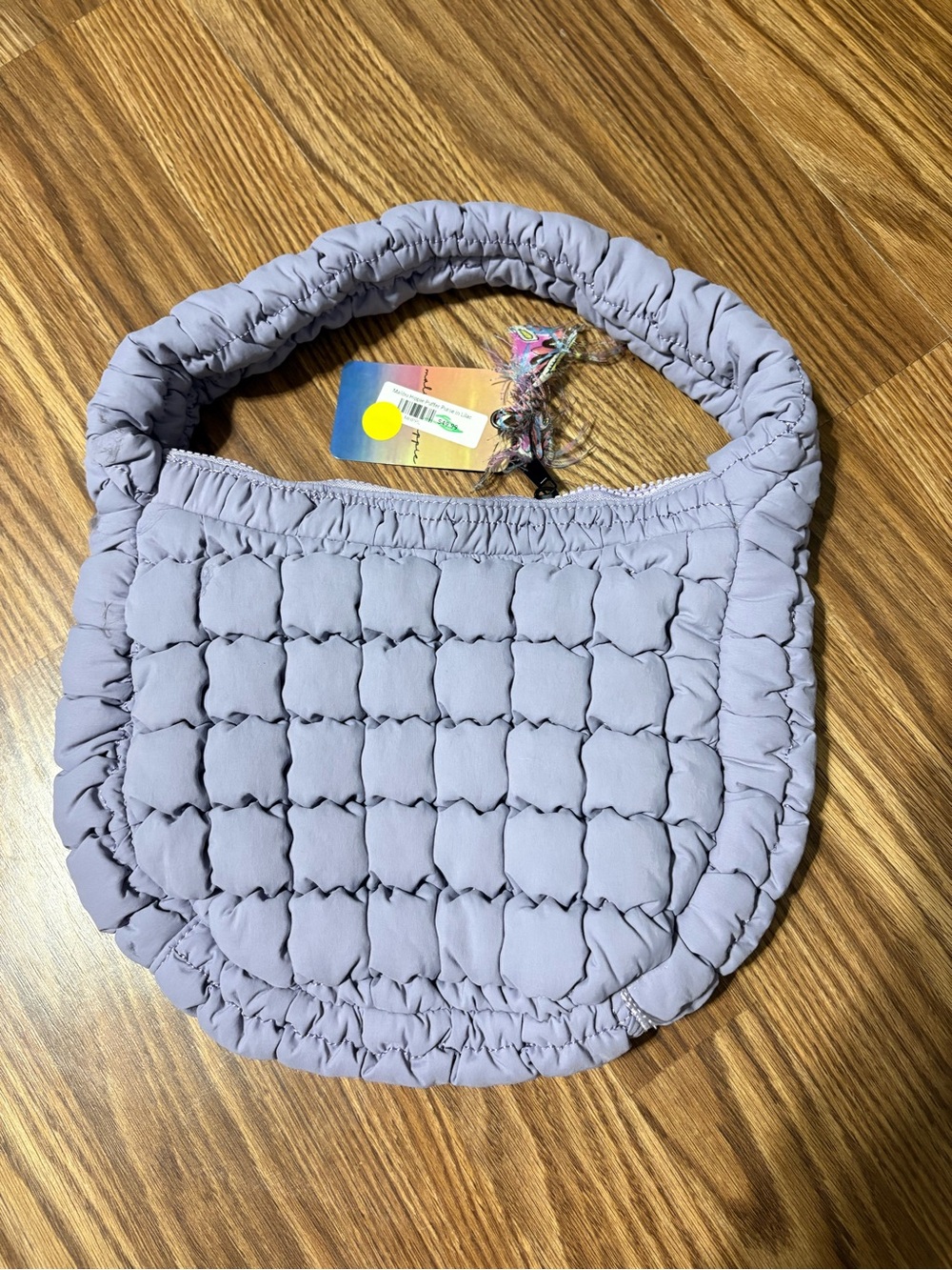 Malibu Hippie Puffer Purse in Lilac